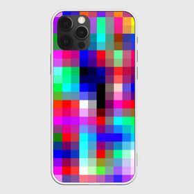Чехол для iPhone 12 Pro Max с принтом РАЗНОЦВЕТНЫЕ ПИКСЕЛИ / КУБЫ в городе Новоалтайск, Силикон |  | Тематика изображения на принте: abstraction | cube | geometry | hexagon | neon | paints | stripes | texture | triangle | абстракция | брызги | геометрия | краски | кубы | неон | соты | текстура