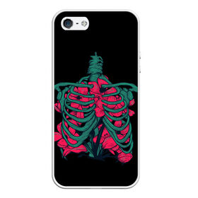 Чехол для iPhone 5/5S матовый с принтом Flowers and Bones в городе Новоалтайск, Силикон | Область печати: задняя сторона чехла, без боковых панелей | 8 | bones | day | flowers | girl | girlfriend | girls | inside | love | lovers | march | roses | women | womens | x ray | внутри | девушка | девушки | день | женский | женщина | кости | любовь | марта | ребра | рентген | розы | скелет | цветок |