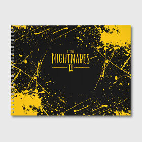 Альбом для рисования с принтом LITTLE NIGHTMARES | ЛИТЛ НАЙТМ в городе Новоалтайск, 100% бумага
 | матовая бумага, плотность 200 мг. | kid | little nightmares | little nightmares 2 | six | yellow | жёлтый | игры | комиксы | литл найтмерс | шестая