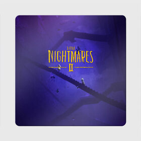 Магнит виниловый Квадрат с принтом LITTLE NIGHTMARES | ЛИТЛ НАЙТМ в городе Новоалтайск, полимерный материал с магнитным слоем | размер 9*9 см, закругленные углы | kid | little nightmares | little nightmares 2 | six | yellow | жёлтый | игры | комиксы | литл найтмерс | шестая