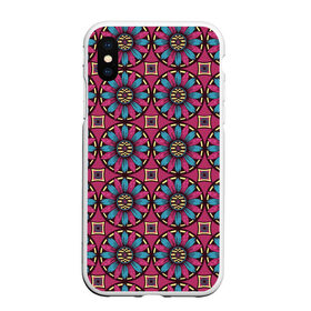 Чехол для iPhone XS Max матовый с принтом Африканский цветочный узор в городе Новоалтайск, Силикон | Область печати: задняя сторона чехла, без боковых панелей | Тематика изображения на принте: africa | ethnic | flora | floral | nigeria | ornament | pattern | texture | wata | африка | гаити | история | йемайя | культура | мами вата | мозамбик | орнамент | племенной узор | племя | текстура | флора | флористика | цветки | цвето
