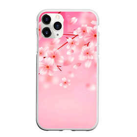 Чехол для iPhone 11 Pro матовый с принтом САКУРА в городе Новоалтайск, Силикон |  | flowers | весна | лепестки | лето | растения | розовый | сакура | цвет. | цветы | япония