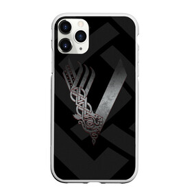 Чехол для iPhone 11 Pro Max матовый с принтом ВИКИНГИ | VIKINGS | V в городе Новоалтайск, Силикон |  | Тематика изображения на принте: vikings serial | бьёрн | викинг сезон | викинги сериал | ивар | лагерта | рангар | ролло | уббе | фильм викинги | харальд