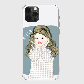 Чехол для iPhone 12 Pro Max с принтом Alisa (Nikol & Alisa) в городе Новоалтайск, Силикон |  | alisa | nikol  alisa | алиса | девочка | николь и алиса