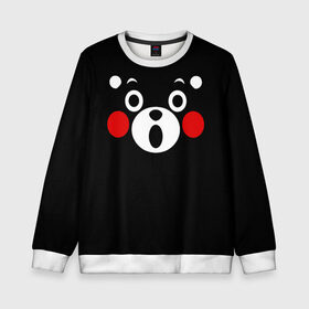 Детский свитшот 3D с принтом KUMAMON | КУМАМОН в городе Новоалтайск, 100% полиэстер | свободная посадка, прямой крой, мягкая тканевая резинка на рукавах и понизу свитшота | bear | japan | japanese | kumamon | kumamoto | аниме | игрушка | кумамон | кумамото сапурайдзу | медведь | мишка | персонаж | талисман | япония