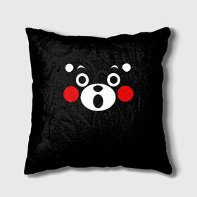 Подушка 3D с принтом KUMAMON | КУМАМОН в городе Новоалтайск, наволочка – 100% полиэстер, наполнитель – холлофайбер (легкий наполнитель, не вызывает аллергию). | состоит из подушки и наволочки. Наволочка на молнии, легко снимается для стирки | bear | japan | japanese | kumamon | kumamoto | аниме | игрушка | кумамон | кумамото сапурайдзу | медведь | мишка | персонаж | талисман | япония