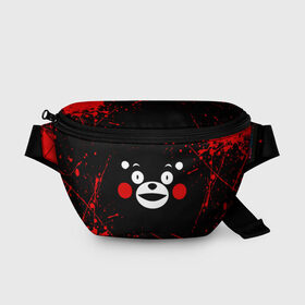 Поясная сумка 3D с принтом KUMAMON | КУМАМОН в городе Новоалтайск, 100% полиэстер | плотная ткань, ремень с регулируемой длиной, внутри несколько карманов для мелочей, основное отделение и карман с обратной стороны сумки застегиваются на молнию | bear | japan | japanese | kumamon | kumamoto | аниме | игрушка | кумамон | кумамото сапурайдзу | медведь | мишка | персонаж | талисман | япония