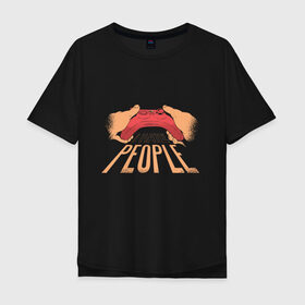 Мужская футболка хлопок Oversize с принтом I hate people gamer в городе Новоалтайск, 100% хлопок | свободный крой, круглый ворот, “спинка” длиннее передней части | 16 bit | 16bit | 8 bit | 8bit | dendy | game | gamer | games | joystick | nes | nintendo | retro game | sega | денди | джойстик | за игрой | игра | интроверт | контроллер | круг | мизантроп | нинтендо | приставка | ретро игры | сега