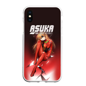 Чехол для iPhone XS Max матовый с принтом Asuka Eva-02 в городе Новоалтайск, Силикон | Область печати: задняя сторона чехла, без боковых панелей | eva | eva 00 | eva 01 | eva 02 | rei | rei ayanami | shinji ikari | аска | ева | ева 02 | евангелион