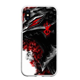 Чехол для iPhone XS Max матовый с принтом BERSERK | БЕРСЕРК в городе Новоалтайск, Силикон | Область печати: задняя сторона чехла, без боковых панелей | anime | anime berserk | berserk | knight | manga | аниме | аниме берсерк | берсерк | клеймо | манга | рыцарь