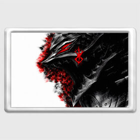 Магнит 45*70 с принтом BERSERK | БЕРСЕРК в городе Новоалтайск, Пластик | Размер: 78*52 мм; Размер печати: 70*45 | anime | anime berserk | berserk | knight | manga | аниме | аниме берсерк | берсерк | клеймо | манга | рыцарь