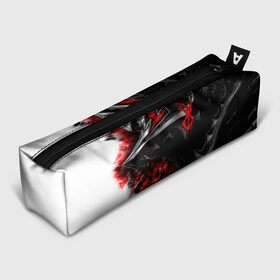Пенал 3D с принтом BERSERK | БЕРСЕРК в городе Новоалтайск, 100% полиэстер | плотная ткань, застежка на молнии | Тематика изображения на принте: anime | anime berserk | berserk | knight | manga | аниме | аниме берсерк | берсерк | клеймо | манга | рыцарь