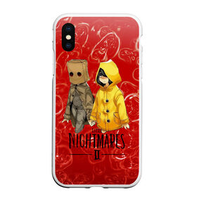Чехол для iPhone XS Max матовый с принтом Little Nightmares 2 в городе Новоалтайск, Силикон | Область печати: задняя сторона чехла, без боковых панелей | little nightmares | страшилка | страшная игра | ужас | хоррор