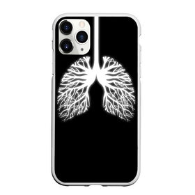 Чехол для iPhone 11 Pro матовый с принтом Легкие из корней дерева в городе Новоалтайск, Силикон |  | breath | coronavirus | covid | lungs | mri | nature | organ | rib cage | roots | tree | грудная клетка | дерево | дыхание | ковид | корни | коронавирус | легкие | мрт | орган | природа