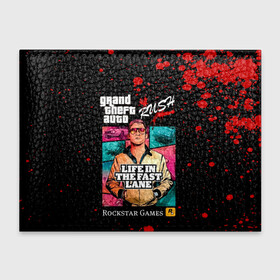 Обложка для студенческого билета с принтом Grand Theft Auto RUSH в городе Новоалтайск, натуральная кожа | Размер: 11*8 см; Печать на всей внешней стороне | 4 | 5 | five | games | grand theft auto | gta | gta v | los santos | online | rockstar | san andreas | великое авто воровство | гта | гташка | игры | логотип | лос сантос | майкл | мафия | ограбление | онлайн | пеф | рокстар | самп | сан андреас 