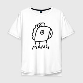 Мужская футболка хлопок Oversize с принтом BTS | BT21 MANG в городе Новоалтайск, 100% хлопок | свободный крой, круглый ворот, “спинка” длиннее передней части | army | bangtan boys | bt21 | bts | bts stickers | chimmy | cooky | k pop | koya | mang | monster | rap monster | rapmon | rj | rm | shooky | tata | van | бтс | ви | джей хоуп | джонгук | кейпоп | реп монстр | стикеры bts | сюга | чимин | чин