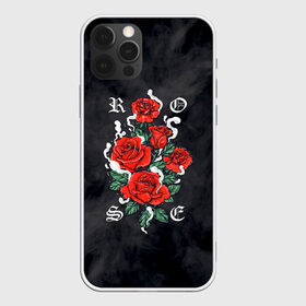 Чехол для iPhone 12 Pro Max с принтом РОЗЫ | ROSES SMOKE в городе Новоалтайск, Силикон |  | chery | flowers | japan | roses | sakura | вишня | растения | розы | ромашка | сакура | тюльпаны | цветы | цветы сакуры | япония