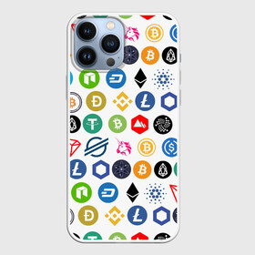 Чехол для iPhone 13 Pro Max с принтом BITCOIN PATTERN | БИТКОИН(Z) в городе Новоалтайск,  |  | binance coin | bitcoin | blockchain | btc | cardano | crypto | ethereum | polkadot | tether | xrp | биткоин | блокчейн | валюта | деньги | криптовалюта | майнер | майнинг | паттерн | цифровая валюта | цифровое золото | эфир
