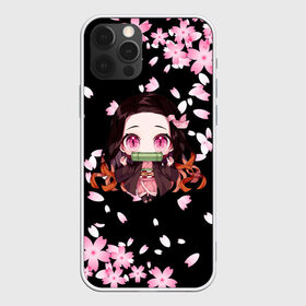 Чехол для iPhone 12 Pro Max с принтом NEZUKO | НЕЗУКО в городе Новоалтайск, Силикон |  | Тематика изображения на принте: demon slayer | giuy tomioka | kimetsu no yaiba | nezuko | shinobu | slayer | tanjiro | zenitsu | гию томиока | зенитсу | зенитцу | иноске хашибира | клинок рассекающий демонов | незуко | танджиро | шинобу кочо