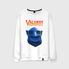 Мужской свитшот хлопок с принтом VALHEIM в городе Новоалтайск, 100% хлопок |  | coffee stain | valheim | vikings | вальхайм | вальхеим | вальхейм. | викинги | выживание | гарпун бездны | мечи