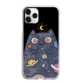 Чехол для iPhone 11 Pro матовый с принтом КОСМИЧЕСКИЙ КОТ в городе Новоалтайск, Силикон |  | артемис | астероиды | вселенная | галактика | диана | звезды | кометы | космос | кот | котенок | котик | луна | месяц | ночь | планеты | сейлор мун | туманность | черная кошка