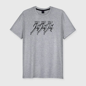 Мужская футболка хлопок Slim с принтом Спорт в городе Новоалтайск, 92% хлопок, 8% лайкра | приталенный силуэт, круглый вырез ворота, длина до линии бедра, короткий рукав | gift | girl | graffiti | runner | silhouette | sport | white | бегун | белый | граффити | девушка | жоз | подарок | силуэт | спорт