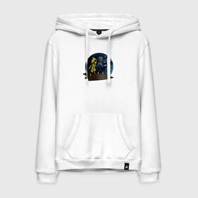 Мужская толстовка хлопок с принтом Little Nightmares 2 в городе Новоалтайск, френч-терри, мягкий теплый начес внутри (100% хлопок) | карман-кенгуру, эластичные манжеты и нижняя кромка, капюшон с подкладом и шнурком | Тематика изображения на принте: little nightmares | игра