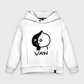 Детское худи Oversize хлопок с принтом VAN | ВАН в городе Новоалтайск, френч-терри — 70% хлопок, 30% полиэстер. Мягкий теплый начес внутри —100% хлопок | боковые карманы, эластичные манжеты и нижняя кромка, капюшон на магнитной кнопке | army | bangtan boys | bt21 | bts | bts stickers | chimmy | cooky | k pop | koya | mang | monster | rap monster | rapmon | rj | rm | shooky | tata | van | бтс | ви | джей хоуп | джонгук | кейпоп | реп монстр | стикеры bts | сюга | чимин | чин