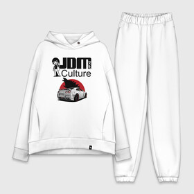 Женский костюм хлопок Oversize с принтом jdm в городе Новоалтайск,  |  | car | culture | godzilla | jdm | skyline | японская культура | японские автомобили