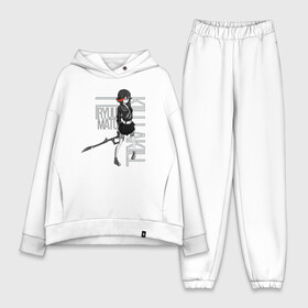 Женский костюм хлопок Oversize с принтом KILL LA KILL девочка в городе Новоалтайск,  |  | dressed to kill | kill la kill | klk | ryuuko matoi | кромсай | круши | рюко матой | убей или умри