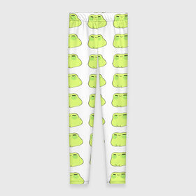 Леггинсы 3D с принтом лягушечки в городе Новоалтайск, 80% полиэстер, 20% эластан | Эластичный пояс, зауженные к низу, низкая посадка | животные | лягушка | милота | природа