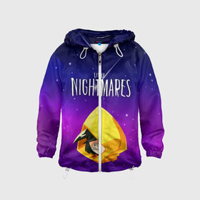 Детская ветровка 3D с принтом LITTLE NIGHTMARES в городе Новоалтайск, 100% полиэстер | подол и капюшон оформлены резинкой с фиксаторами, по бокам два кармана без застежек, один потайной карман на груди | little nightmares | little nightmares 2 | игра nightmares | монстры. | ужасы | учительница | хоррор