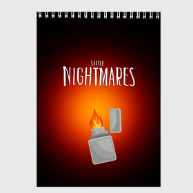 Скетчбук с принтом LITTLE NIGHTMARES в городе Новоалтайск, 100% бумага
 | 48 листов, плотность листов — 100 г/м2, плотность картонной обложки — 250 г/м2. Листы скреплены сверху удобной пружинной спиралью | little nightmares | little nightmares 2 | игра nightmares | монстры. | ужасы | учительница | хоррор