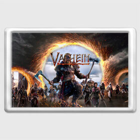 Магнит 45*70 с принтом Valheim. в городе Новоалтайск, Пластик | Размер: 78*52 мм; Размер печати: 70*45 | Тематика изображения на принте: esport | games | valheim | валхейм | вальхейм | игроки | игролюбители | игроманы | игры | киберспорт | симулятор выживания | скандинавская мифология | экшен