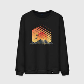 Мужской свитшот хлопок с принтом Mountain Galaxy Sunset в городе Новоалтайск, 100% хлопок |  | Тематика изображения на принте: abstract | art | geometric | geometry | landscape | minimalism | sky | space | sun | абстракция | арт | векторный рисунок | восход | галактика | геометрия | гора | горный пейзаж | горы | закат | картина | космос | минимализм | небо
