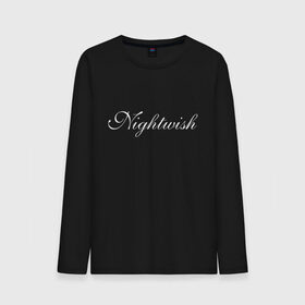 Мужской лонгслив хлопок с принтом Nightwish Logo в городе Новоалтайск, 100% хлопок |  | bye bye beautiful | ghost love score | logo | nemo | nightwish | over the hills and far away | phantom of the opera | reaction | sleeping sun | wish i had an angel | wishmaster | белый | лого | логотип | найтвиш