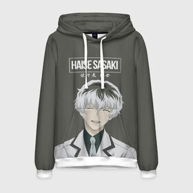 Мужская толстовка 3D с принтом HAISE SASAKE Tokyo Ghoul в городе Новоалтайск, 100% полиэстер | двухслойный капюшон со шнурком для регулировки, мягкие манжеты на рукавах и по низу толстовки, спереди карман-кенгуру с мягким внутренним слоем. | anime | kaneki ken | tokyo ghoul | tokyo ghoul: re | аниме | анимэ | гули | джузо сузуя | канеки кен | кузен йошимура | наки | нишики нишио | ре | ренджи йомо | ризе камиширо | токийский гуль | тоука киришима | ута