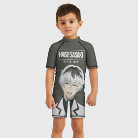 Детский купальный костюм 3D с принтом HAISE SASAKE | Tokyo Ghoul в городе Новоалтайск, Полиэстер 85%, Спандекс 15% | застежка на молнии на спине | anime | kaneki ken | tokyo ghoul | tokyo ghoul: re | аниме | анимэ | гули | джузо сузуя | канеки кен | кузен йошимура | наки | нишики нишио | ре | ренджи йомо | ризе камиширо | токийский гуль | тоука киришима | ута