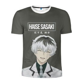 Мужская футболка 3D спортивная с принтом HAISE SASAKE Tokyo Ghoul в городе Новоалтайск, 100% полиэстер с улучшенными характеристиками | приталенный силуэт, круглая горловина, широкие плечи, сужается к линии бедра | anime | kaneki ken | tokyo ghoul | tokyo ghoul: re | аниме | анимэ | гули | джузо сузуя | канеки кен | кузен йошимура | наки | нишики нишио | ре | ренджи йомо | ризе камиширо | токийский гуль | тоука киришима | ута