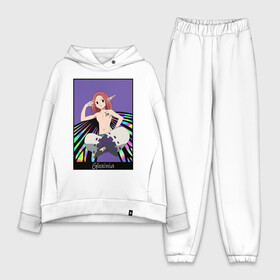 Женский костюм хлопок Oversize с принтом Глоксиния в городе Новоалтайск,  |  | anime | the seven deadly sins | аниме | глоксиния | десять заповедей | заповедь покоя | король фей | мультик | стигма | фея