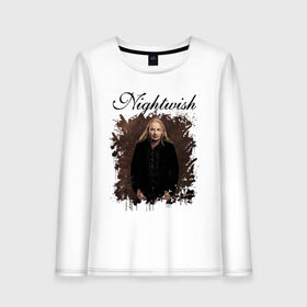 Женский лонгслив хлопок с принтом Nightwish / Найтвиш Эмппу (Z) в городе Новоалтайск, 100% хлопок |  | music | nightwish | nuclear blast | rock | spinefarm | вуоринен | лого | музыка | найтвиш | рок | симфоник метал | тарья турунен | флор янсен | эмппу | эрно эмппу вуоринен