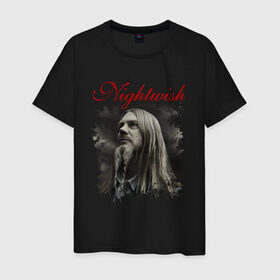 Мужская футболка хлопок с принтом Nightwish | Найтвиш Марко (Z) в городе Новоалтайск, 100% хлопок | прямой крой, круглый вырез горловины, длина до линии бедер, слегка спущенное плечо. | marco | music | nightwish | nuclear blast | rock | spinefarm | лого | марко | марко хиетала | музыка | найтвиш | рок | симфоник метал | тарья турунен | флор янсен | хиетала