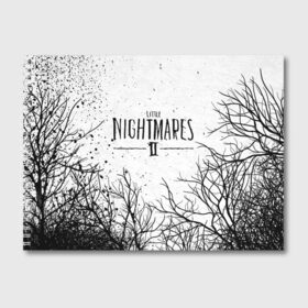 Альбом для рисования с принтом LITTLE NIGHTMARES 2 в городе Новоалтайск, 100% бумага
 | матовая бумага, плотность 200 мг. | kid | little nightmares | little nightmares 2 | six | yellow | жёлтый | игры | комиксы | литл найтмерс | шестая