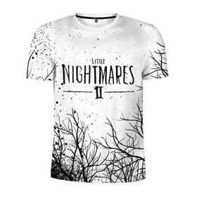 Мужская футболка 3D спортивная с принтом LITTLE NIGHTMARES 2 в городе Новоалтайск, 100% полиэстер с улучшенными характеристиками | приталенный силуэт, круглая горловина, широкие плечи, сужается к линии бедра | kid | little nightmares | little nightmares 2 | six | yellow | жёлтый | игры | комиксы | литл найтмерс | шестая