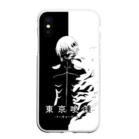 Чехол для iPhone XS Max матовый с принтом Токийский гуль черно белый Кен в городе Новоалтайск, Силикон | Область печати: задняя сторона чехла, без боковых панелей | Тематика изображения на принте: anime | kaneki ken | tokyo ghoul | tokyo ghoul: re | аниме | анимэ | гули | джузо сузуя | канеки кен | кузен йошимура | наки | нишики нишио | ре | ренджи йомо | ризе камиширо | токийский гуль | тоука киришима | ута