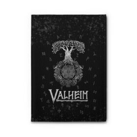 Обложка для автодокументов с принтом Valheim Руны Иггдрасиль в городе Новоалтайск, натуральная кожа |  размер 19,9*13 см; внутри 4 больших “конверта” для документов и один маленький отдел — туда идеально встанут права | valheim | вальхейм | дерево | иггдрасиль | игдрасиль | игра | икдросиль | логотип игры | мировое древо | много рун | паттерн | руна | руны