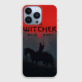 Чехол для iPhone 13 Pro с принтом На плотве | Ведьмак в городе Новоалтайск,  |  | Тематика изображения на принте: game | games | witcher | ведьмак | геральт | игра | игры | йеннифер | магия | плотва | сапковский | трисс | фентази | цири