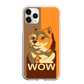 Чехол для iPhone 11 Pro Max матовый с принтом Doge Wow в городе Новоалтайск, Силикон |  | animal | art | dog | doge | dogecoin | many x | mem | meme | new | poster | such x | wave | wow | арт | в | галстук | галстуке | двухцветная | животное | зверь | имени | кабосу | мем | мемас | мэм | по | постер | сиба ину | собака | хищник
