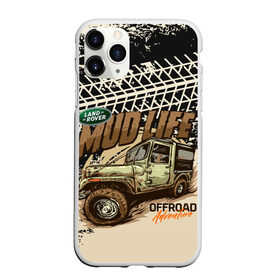 Чехол для iPhone 11 Pro матовый с принтом LAND ROVER в городе Новоалтайск, Силикон |  | land rover | offroad | внедорожник | ленд ровер | лэндровер | оффроад