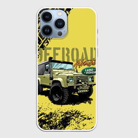 Чехол для iPhone 13 Pro Max с принтом LAND ROVER в городе Новоалтайск,  |  | land rover | offroad | внедорожник | ленд ровер | лэндровер | оффроад